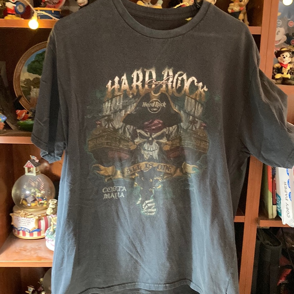Vintage • HARD ROCK CAFE PIRATE COSTA MAYA TEE